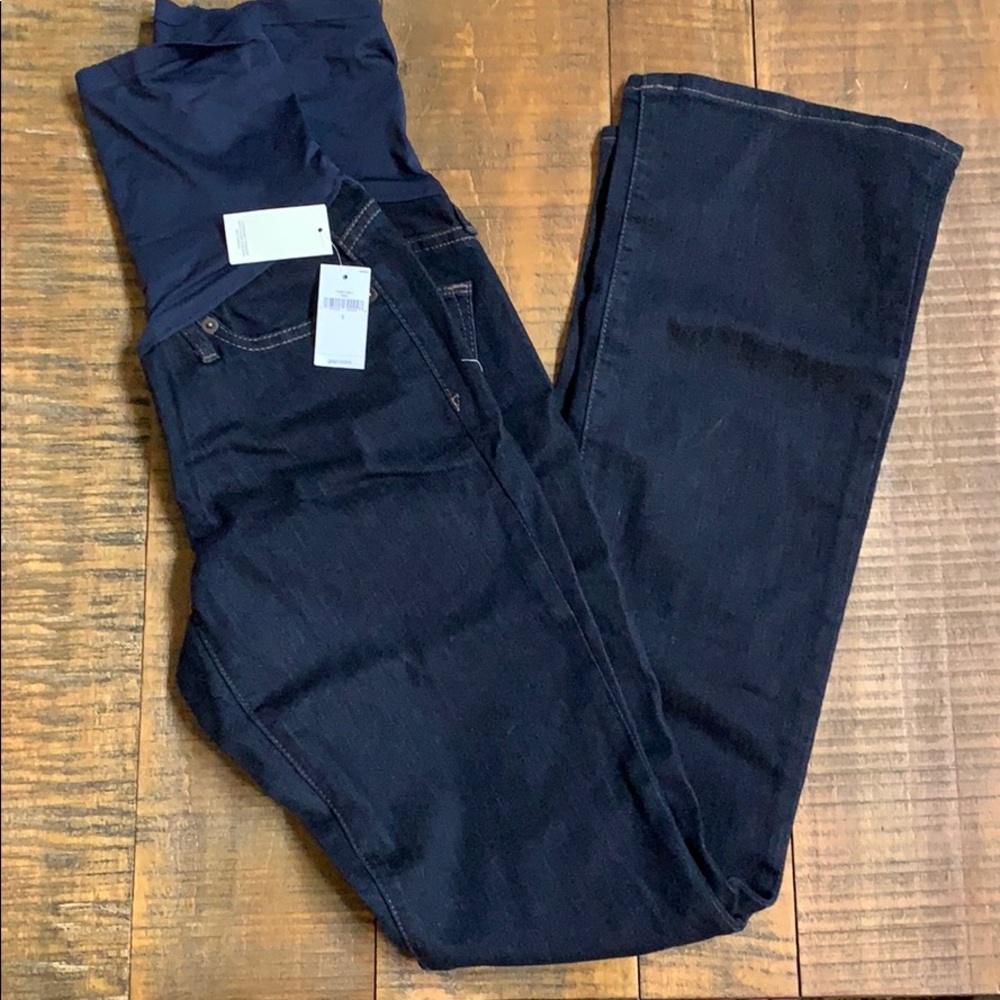 NWT Gap Maternity Full Panel Perfect Boot Jeans - Picture 6 of 7